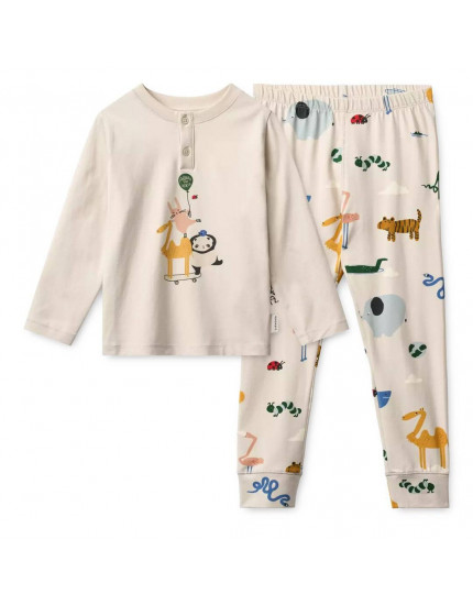 Wilhelm Printed Pyjamas Set Around The World