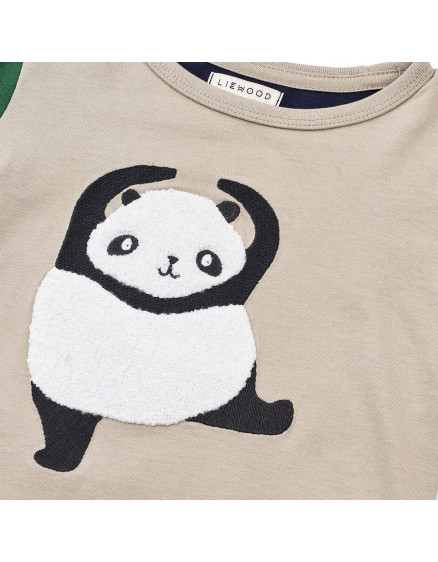 Apia Placement Longsleeve T-shirt Panda Navy 2