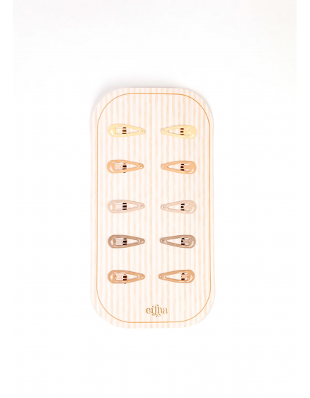 10 х Заколки Glitter Mini Multi