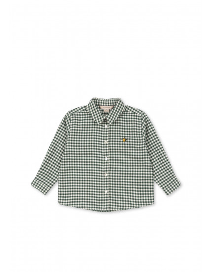 Foret LS Shirt Green Check