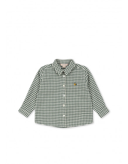 Foret LS Shirt Green Check