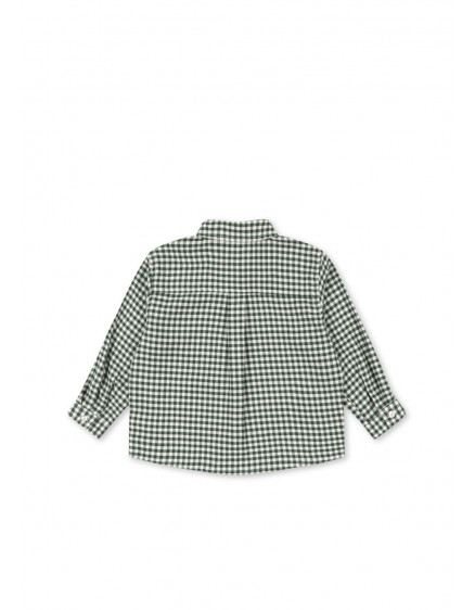 Foret LS Shirt Green Check 5