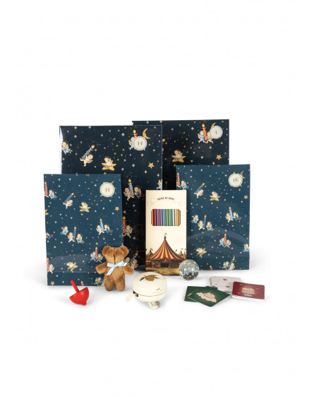 Різдвяний Адвент Календар 24 Подарунки Blue