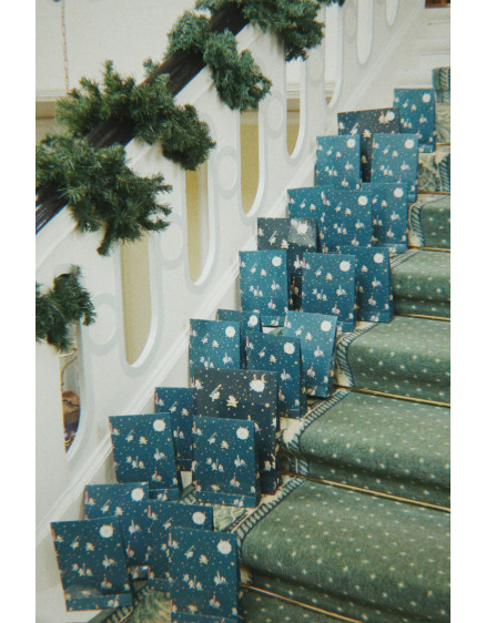 Різдвяний Адвент Календар 24 Подарунки Blue 3