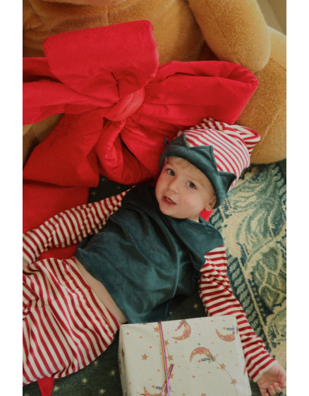 Костюм Christmas Elf Red Dahlia Stripe 5