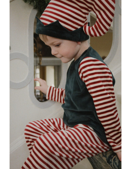 Костюм Christmas Elf Red Dahlia Stripe 6