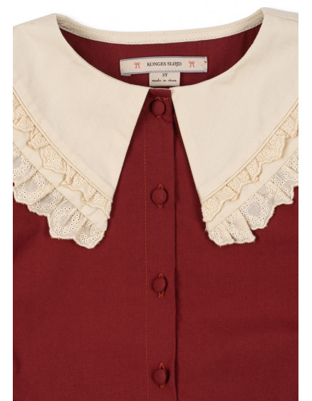 Coeur Collar Dress Red Dahlia 6