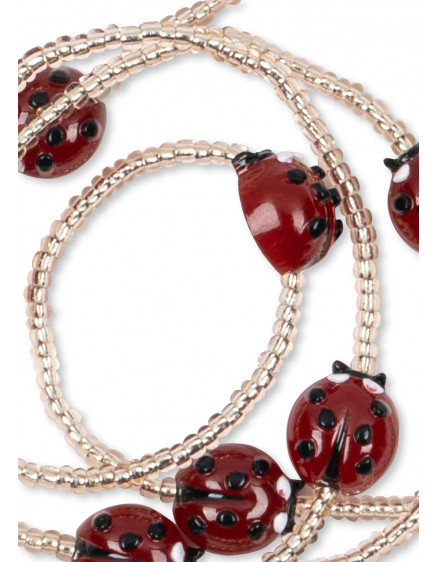 Ladybug Necklace & Bracelet Set 4
