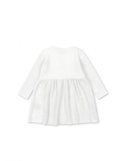 Lola Dress White Glitter 4