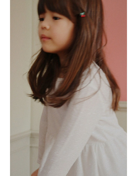 Lola Dress White Glitter 8