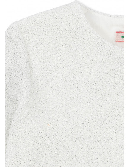 Lola Dress White Glitter 4