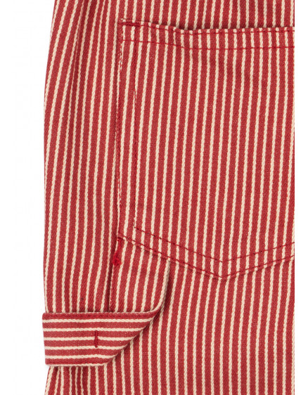 Luc Pants Milk Rouge Stripe 2
