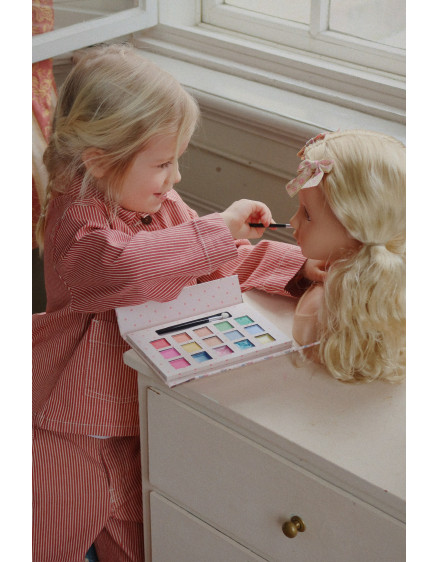 Luc Pants Milk Rouge Stripe 6