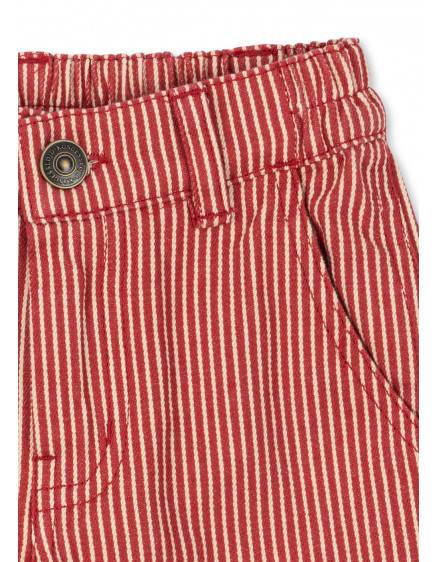Luc Pants Milk Rouge Stripe 4