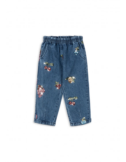 Magot Sequin Frill Pants Go Vitamins