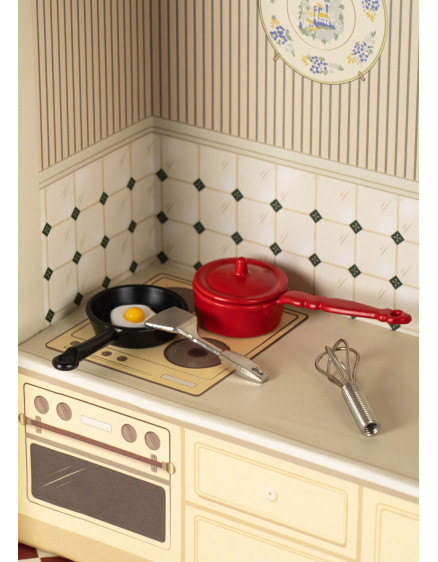 Набір My Tiny Kitchen Green Check 6