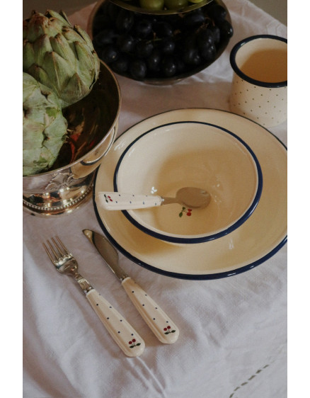 Набір столових приборів Navy Dots 4