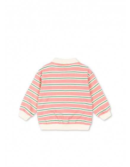 Spotty Polo Blush Bound Stripe 5