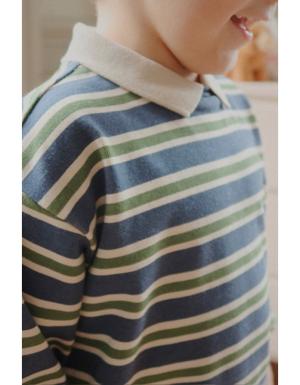 Spotty Polo Spellbound Stripe 8