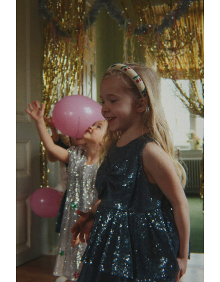 Starla Star Dust Dress Star Sequin Silver 6