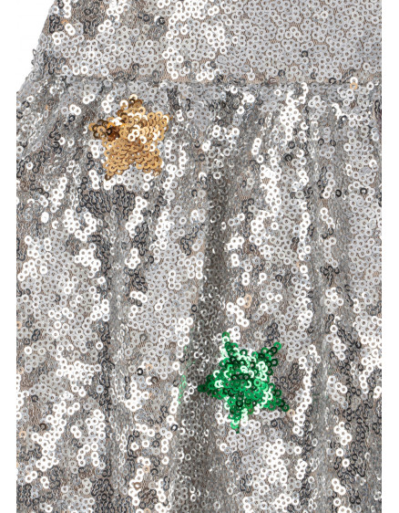 Starla Star Dust Dress Star Sequin Silver 2