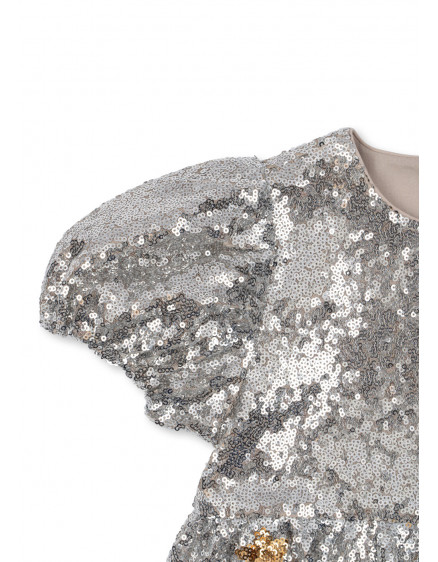Starla Star Dust Dress Star Sequin Silver 3