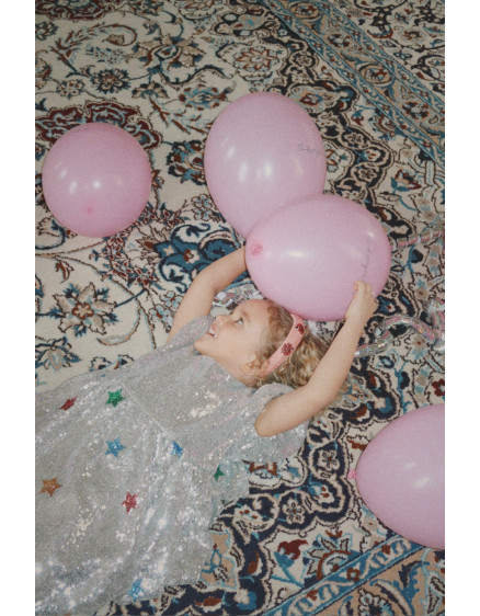 Starla Star Dust Dress Star Sequin Silver 2