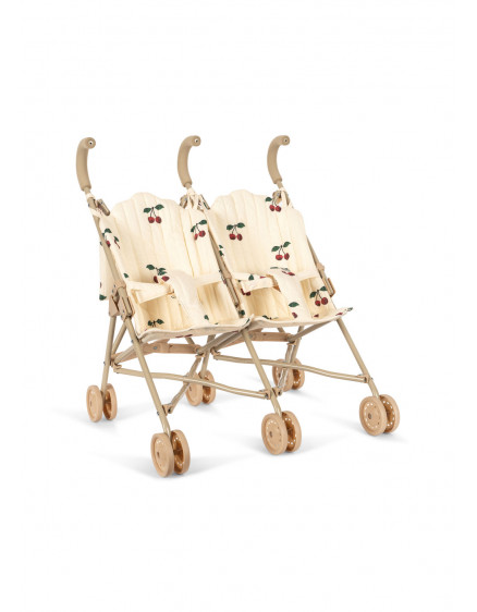 Twin Doll Stroller Ma Grande Cerise