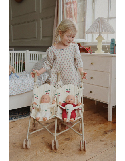 Twin Doll Stroller Ma Grande Cerise 8