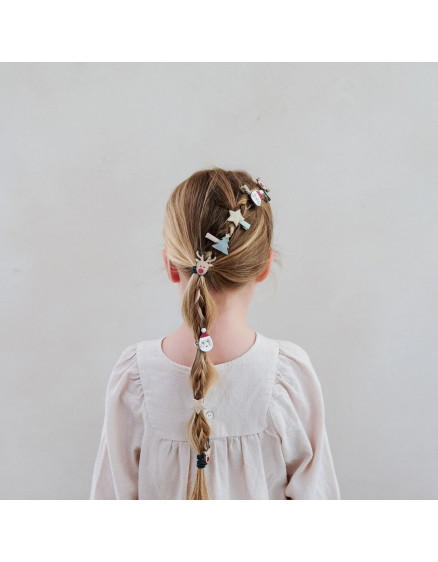 Santa & Rudolph Mini Clips 6