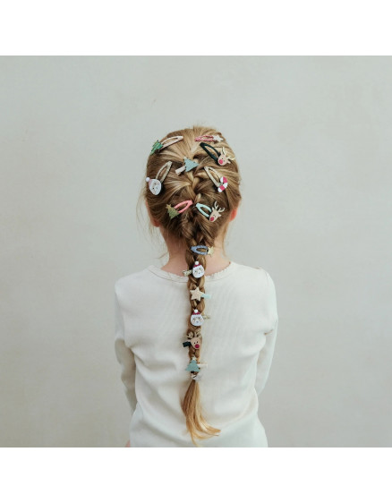 Santa & Rudolph Mini Clips 3