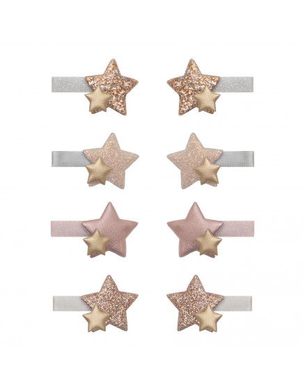 Sparkle Star Mini Clips