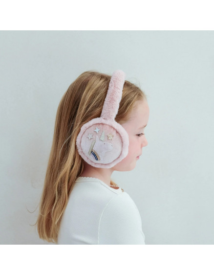 Unicorn Earmuffs Pink 4