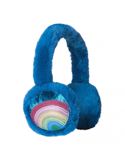 Rainbow Earmuffs Teal