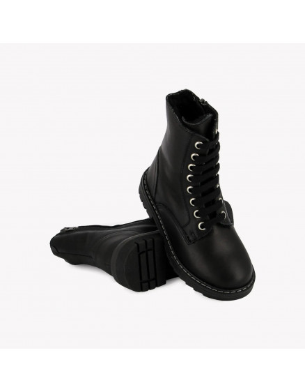 Sid Mid Fur Noir Boots 4