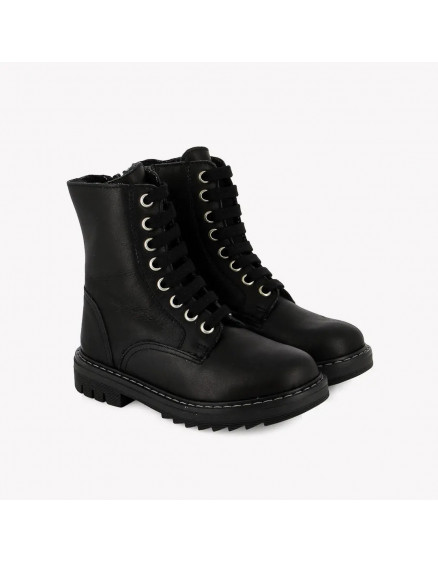 Sid Mid Fur Noir Boots