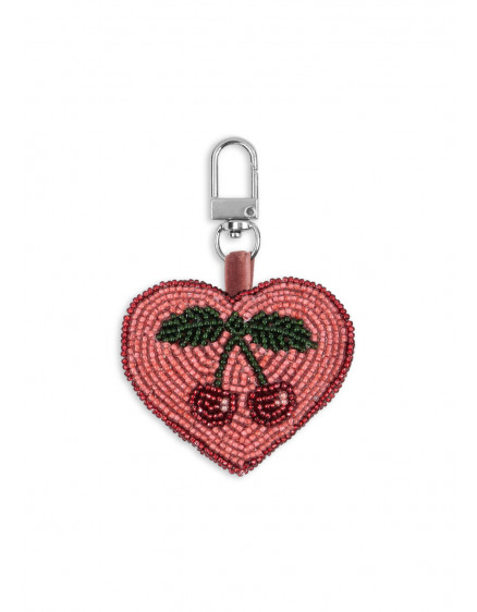 Beaded Key Chain Cherry