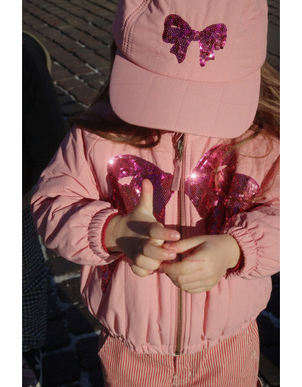 Juno Sequin Cap Rosette 2