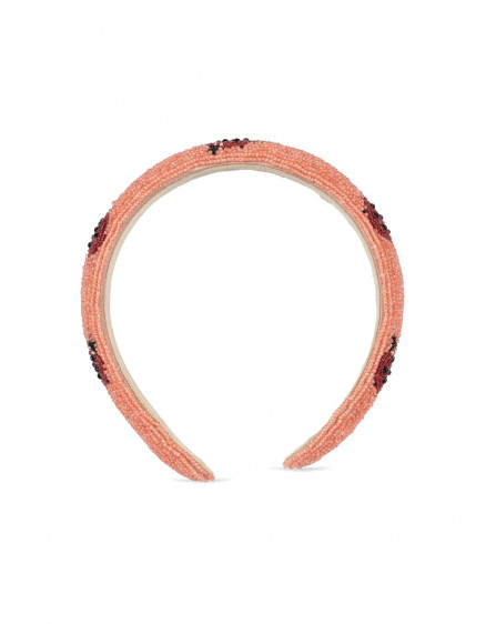 Beaded Hairbrace Ladybug 3