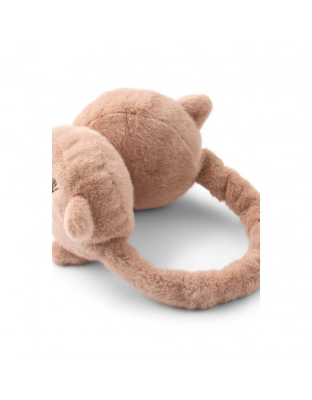 Timothy Plush Cat Ear Warmers Pale Tuscany 3