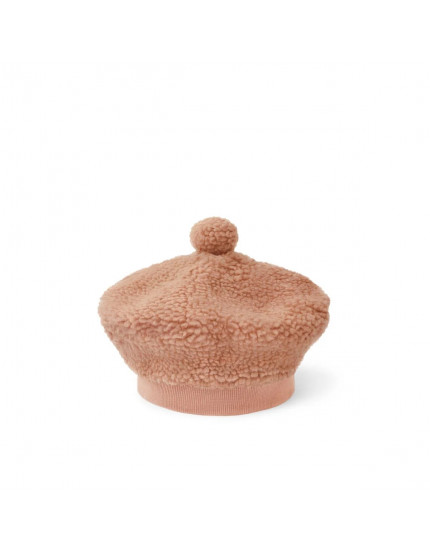 Poplar Pile Beret Hat Pale Tuscany