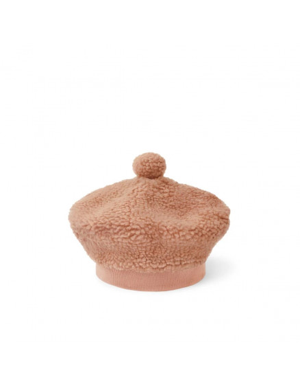 Poplar Pile Beret Hat Pale Tuscany