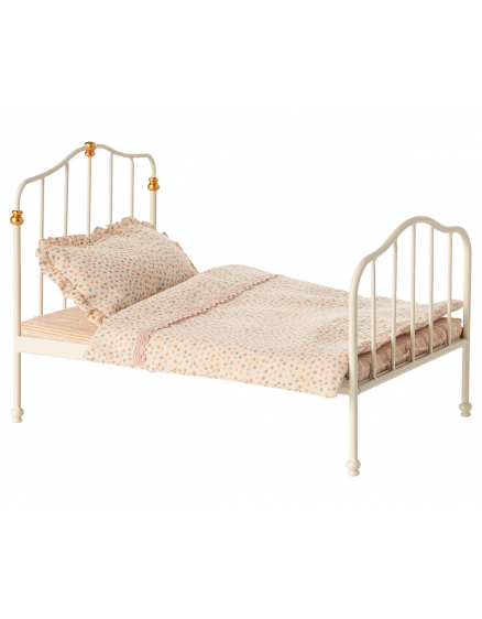 Vintage Bed, Mouse - Off-White