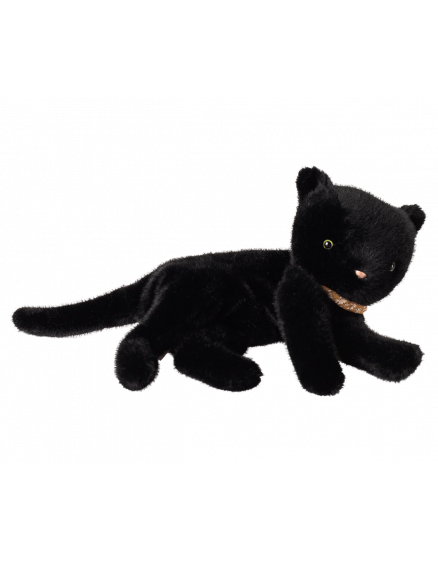 М'яка іграшка Sleeping Kitten Medium Black