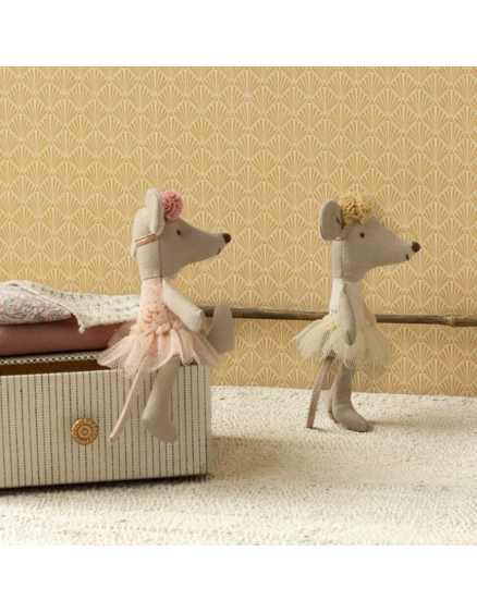 Мишка Ballerina Little Sister Off White 2