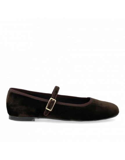 Туфлі Mary Jane Ballerina Brown