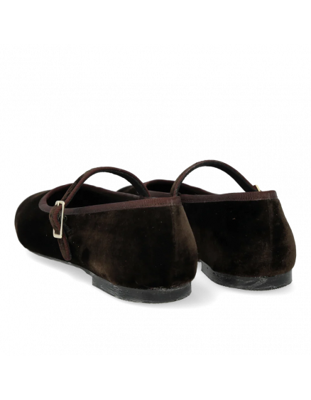 Туфлі Mary Jane Ballerina Brown 3