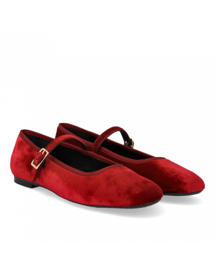 Туфлі Mary Jane Ballerina Red