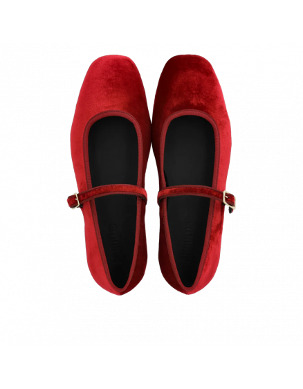 Туфлі Mary Jane Ballerina Red 4