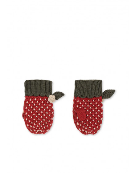 Strawberry Mittens True Red 2